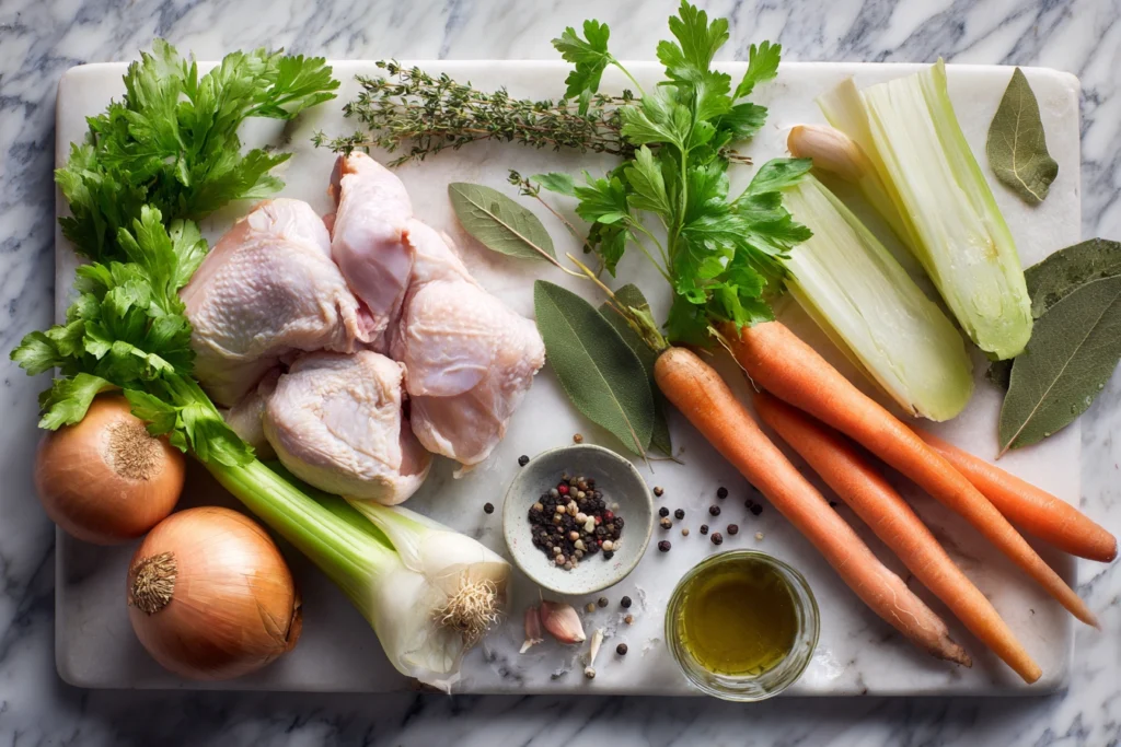 Consomé de Pollo ingredients