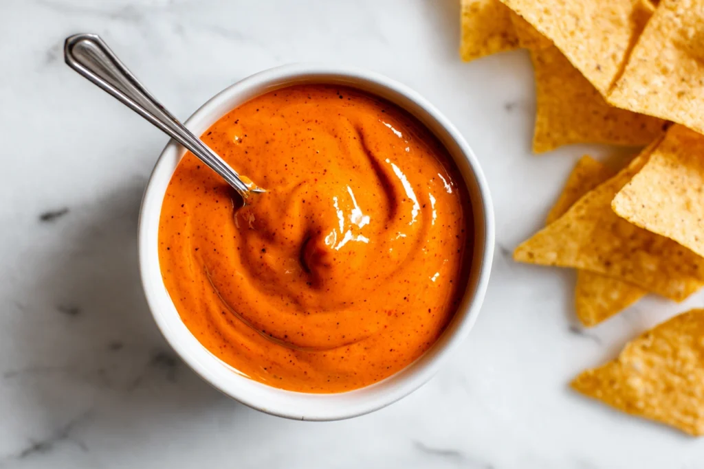 Copycat Taco Bell Volcano Sauce Recipe : How to Make the Famous Spicy Cheese Sauce at Home