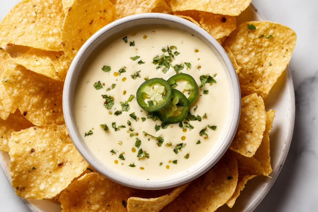 Cottage Cheese Queso Dip (Creamy, High-Protein & Easy)