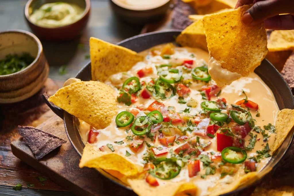 Cottage Cheese Queso Dip