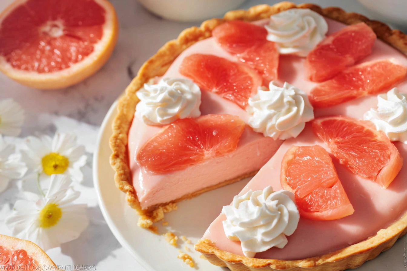 Grapefruit Pie – A Creamy Citrus Dessert That Feels Fresh and Elegant