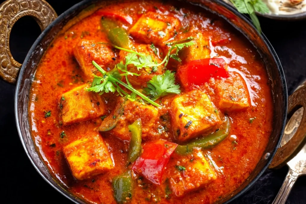 Kadai Paneer – Authentic Restaurant-Style North Indian Curry with Fresh Kadai Masala