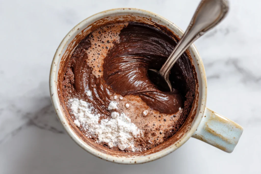 Nutella Mug Cake No Egg