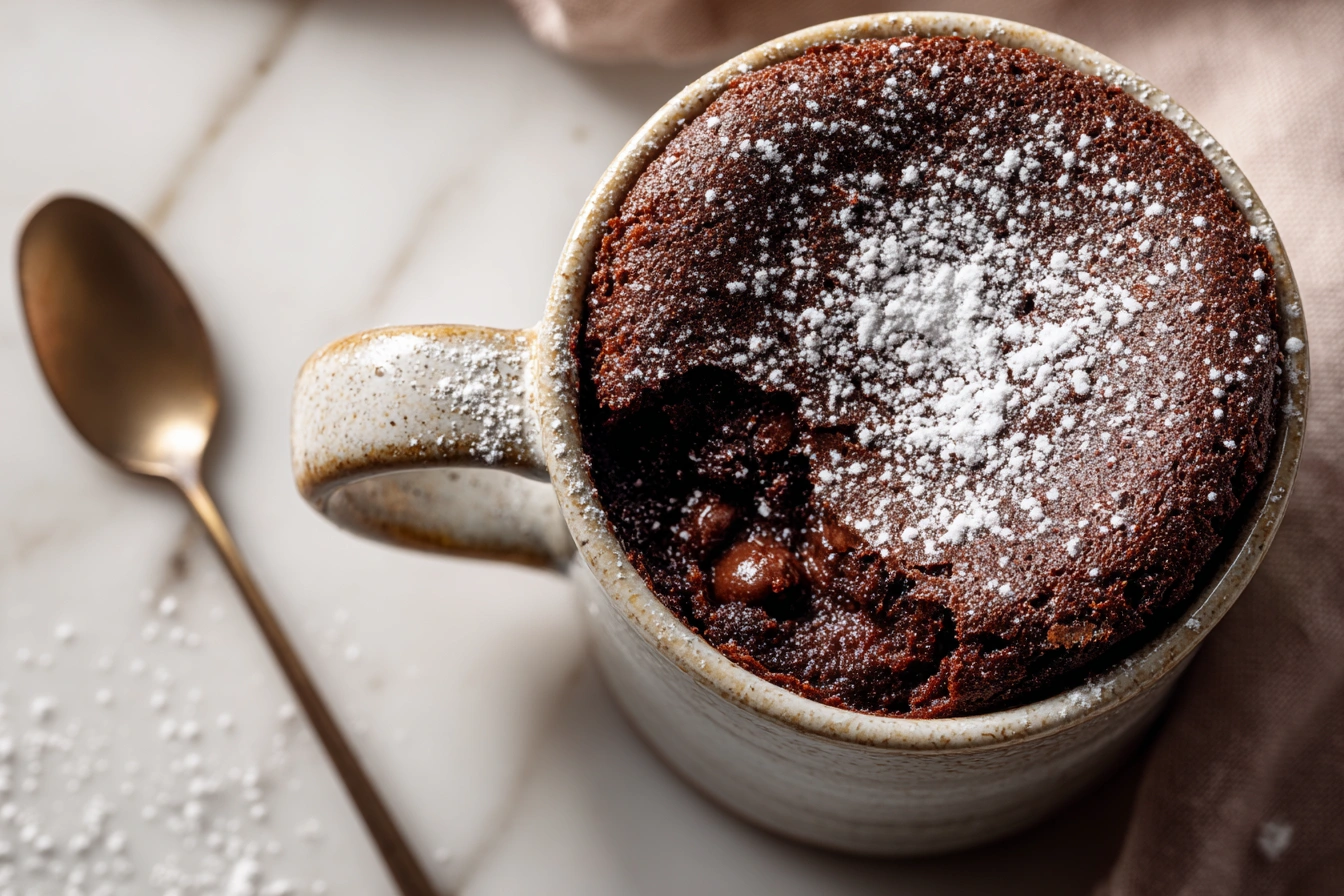 Nutella Mug Cake No Egg – Easy 5-Minute Microwave Chocolate Dessert