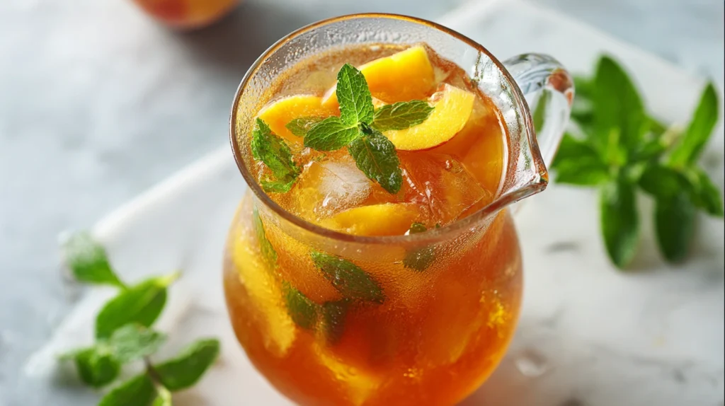 Peach Iced Tea: 5 Easy Steps for the Ultimate Refreshing Homemade Drink