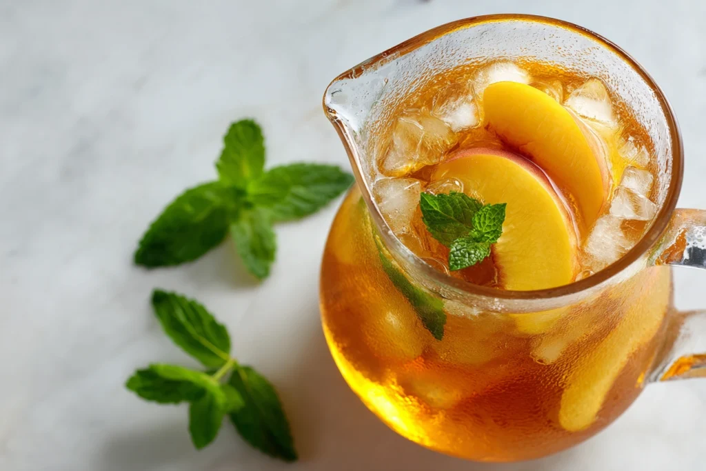 Peach Iced Tea: 5 Easy Steps for the Ultimate Refreshing Homemade Drink
