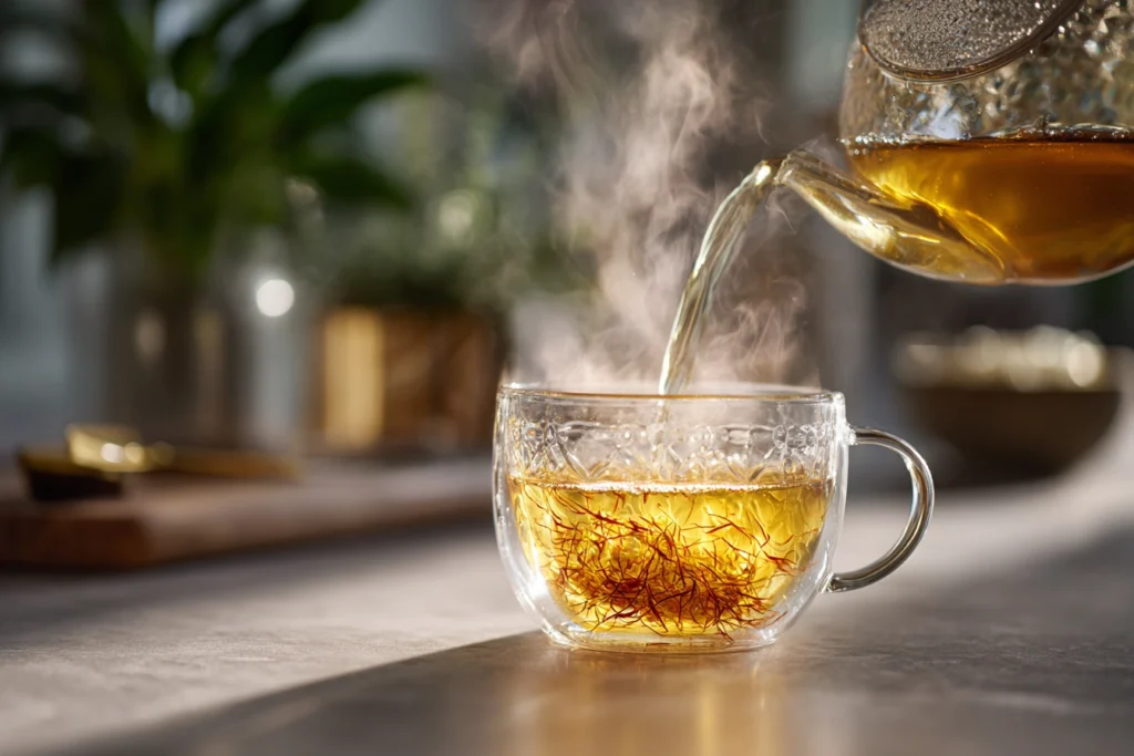 Saffron Tea