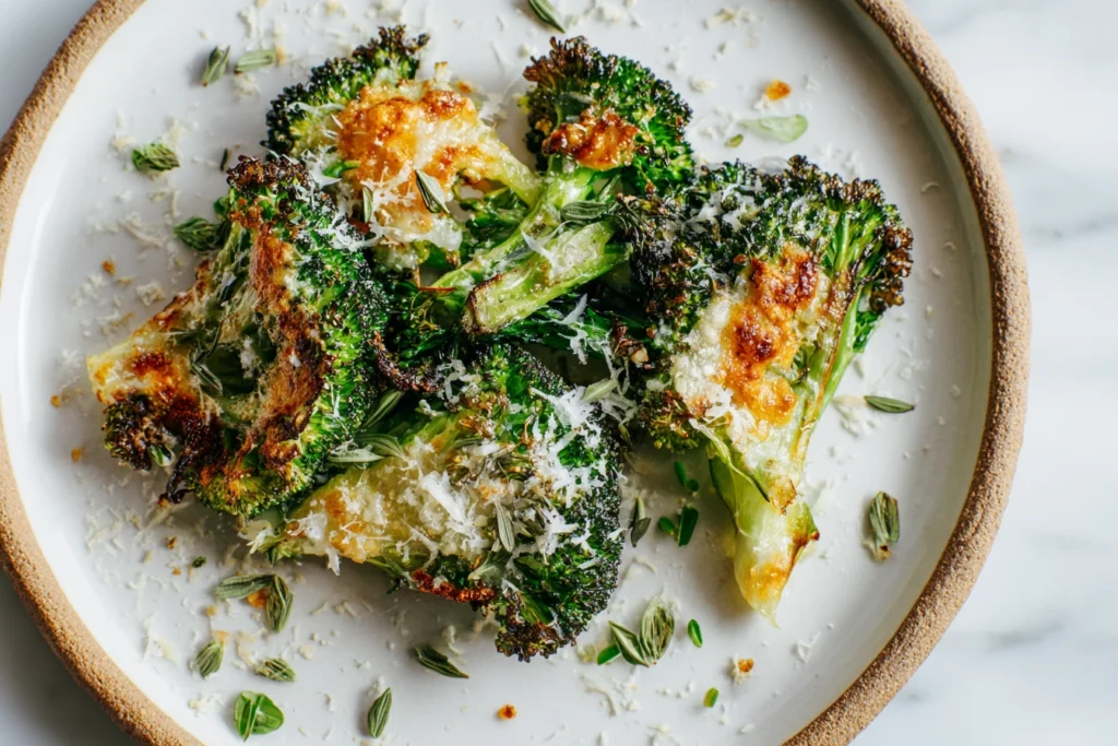 Smashed Broccoli with Cheese: A Crispy Oven-Roasted Recipe Full of Flavor