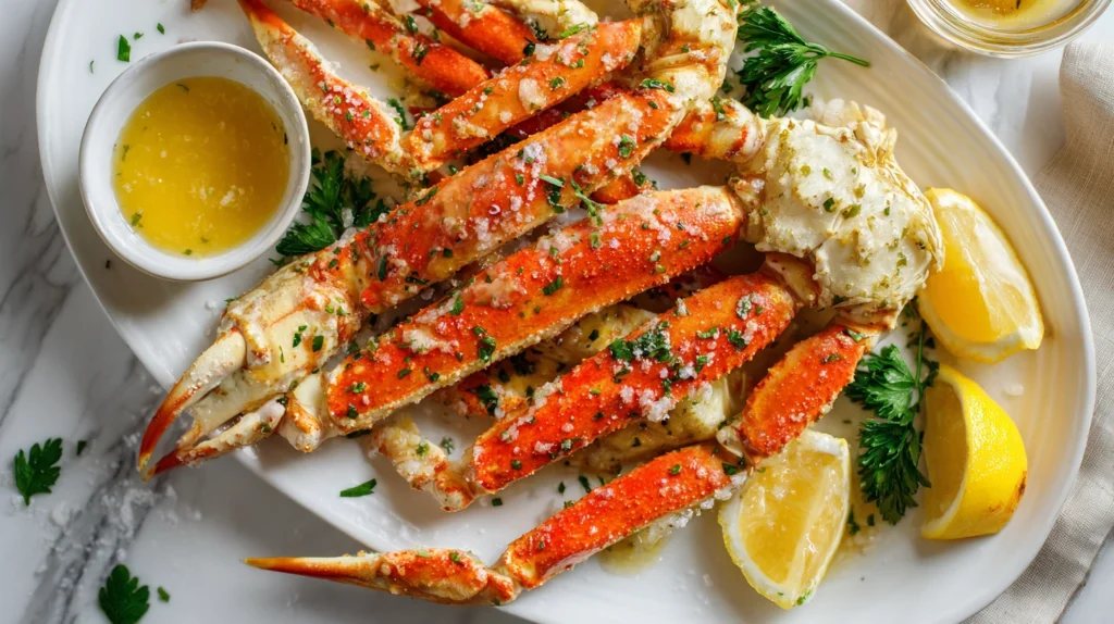 Snow Crab Legs with Garlic Butter: A Simple and Elegant Seafood Recipe
