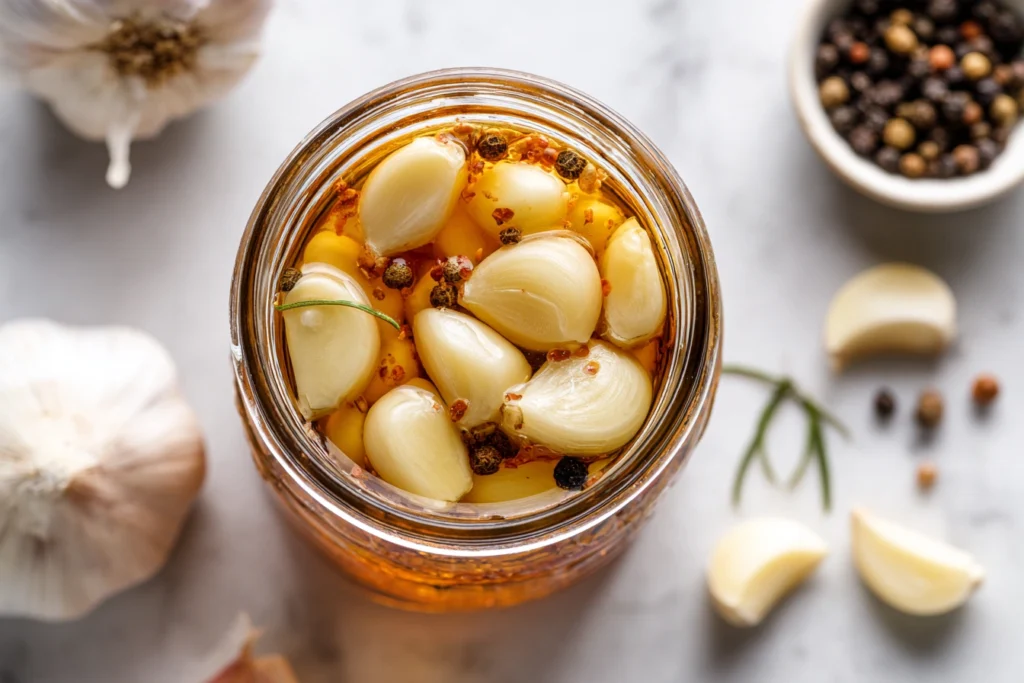 Pickled Garlic Recipe – Easy Homemade Tangy Garlic Cloves