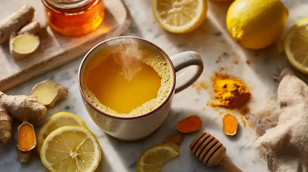 Ginger Turmeric Tea