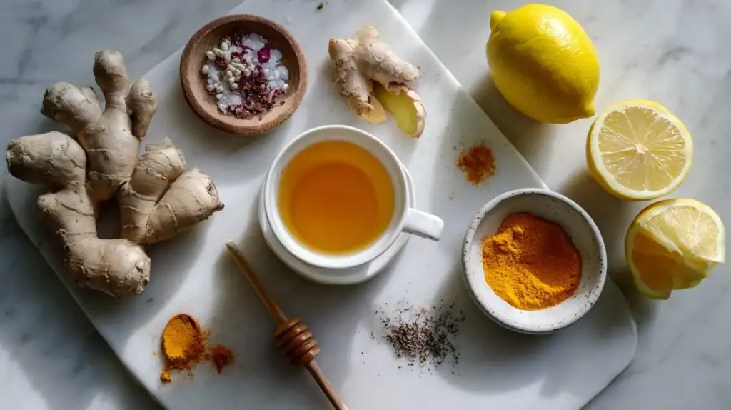Ginger Turmeric Tea