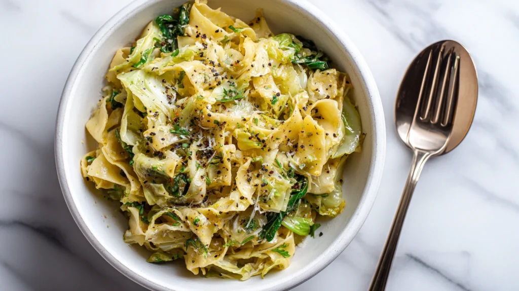 Keto Cabbage Noodles