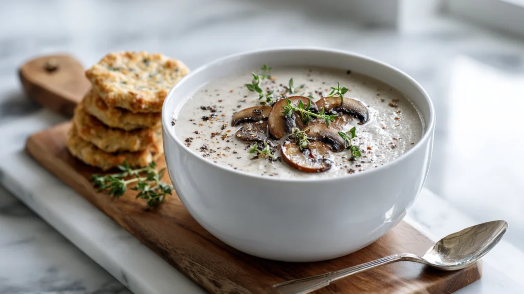 Keto Mushroom Soup Recipe