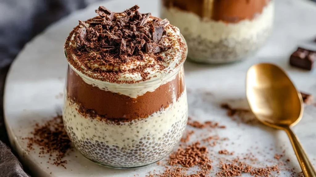 Tiramisu Chia Pudding