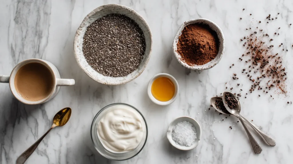 Tiramisu Chia Pudding