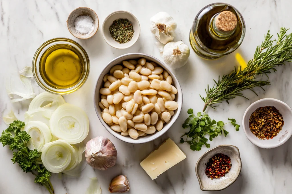 White Beans Onion Confit