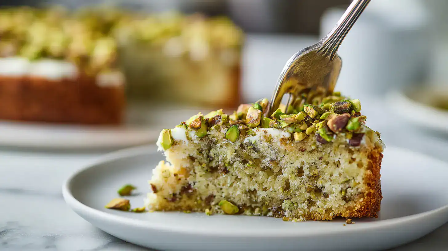 Pistachio Ricotta Cake – Moist, Elegant Italian Dessert Recipe
