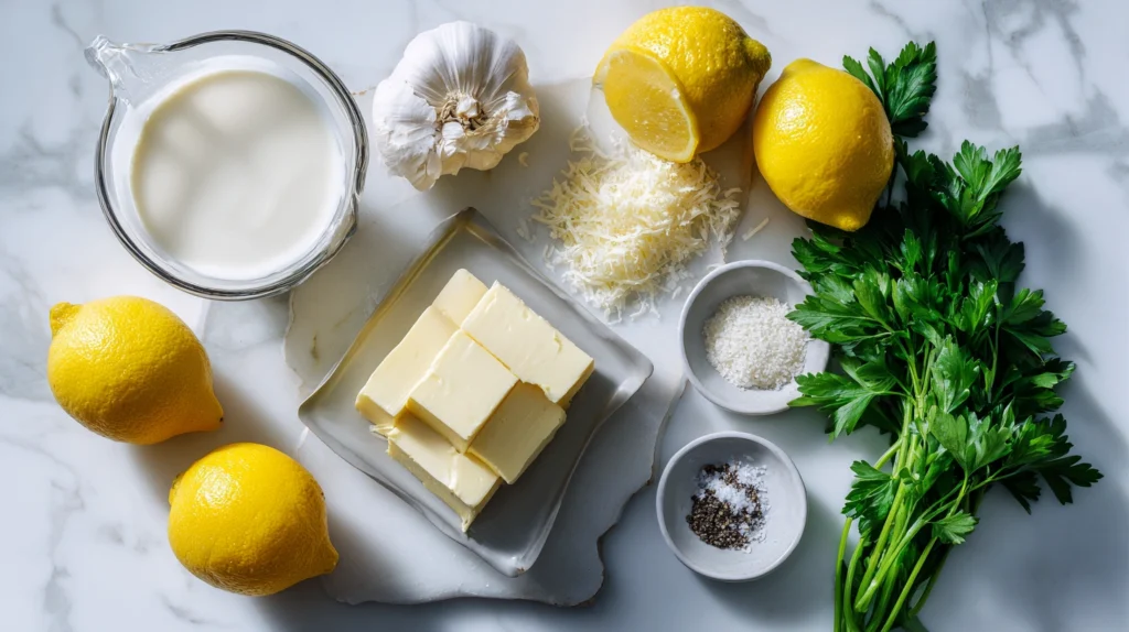 Lemon Cream Sauce Recipe